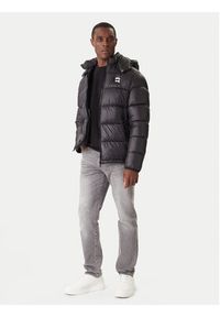 Karl Lagerfeld - KARL LAGERFELD Kurtka zimowa 505022 554590 Czarny Regular Fit. Typ kołnierza: dekolt w karo. Kolor: czarny. Materiał: syntetyk. Sezon: zima #3