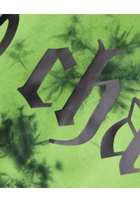 CHAOS BY MARTA BOLIGLOVA - Ręcznie farbowana zielona bluza z bawełny Ravon. Kolor: zielony. Materiał: bawełna. Wzór: nadruk. Styl: sportowy, elegancki #4