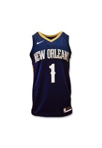 Koszulka sportowa unisex Swingman Nike NBA New Orleans Pelicans Zion Williamson. Kolor: czarny #1