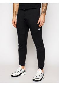 Jack & Jones Spodnie dresowe Will Air Sweat Noos 12184970 Czarny Regular Fit. Kolor: czarny. Materiał: syntetyk, bawełna