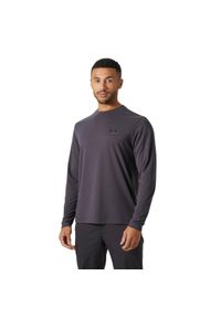 Dżersej z długim rękawem Helly Hansen Skog Graphic. Kolor: fioletowy. Materiał: jersey. Długość rękawa: długi rękaw. Długość: długie #1