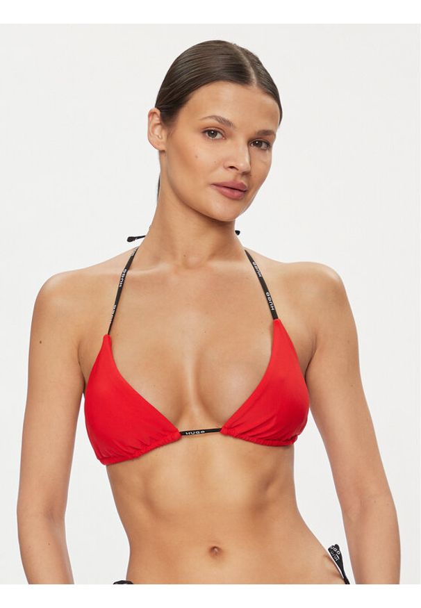 Hugo Góra od bikini 50492409 Czerwony. Kolor: czerwony. Materiał: syntetyk