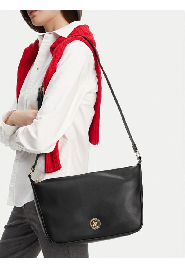 Beverly Hills Polo Club Torebka C-BHPC-L-001-08 Czarny. Kolor: czarny