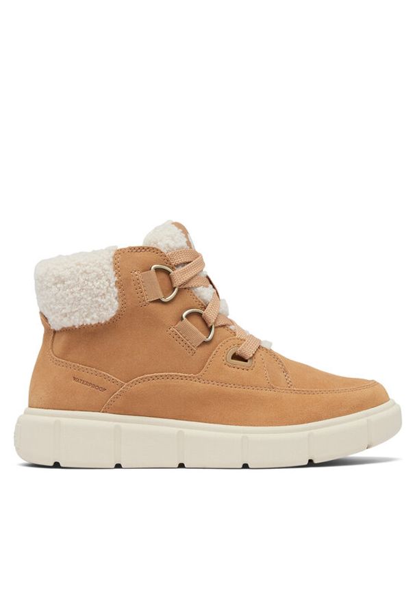 sorel - Sorel Botki Explorer III Nw La 2077961252 Brązowy. Kolor: brązowy. Materiał: zamsz, skóra