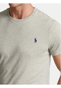 Polo Ralph Lauren T-Shirt Bsr 710680785 Szary Custom Slim Fit. Typ kołnierza: polo. Kolor: szary. Materiał: bawełna #5