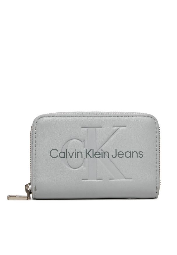Mały Portfel Damski Calvin Klein Jeans. Kolor: szary