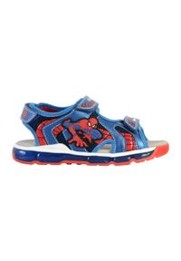 Sandały Geox Model J Sandal Android Boy Kolor Niebieski. Kolor: niebieski. Materiał: tkanina. Sezon: lato