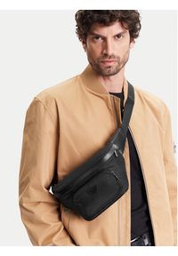 Emporio Armani Saszetka nerka Y4O238 Y217J 80001 Czarny. Kolor: czarny. Materiał: materiał #4