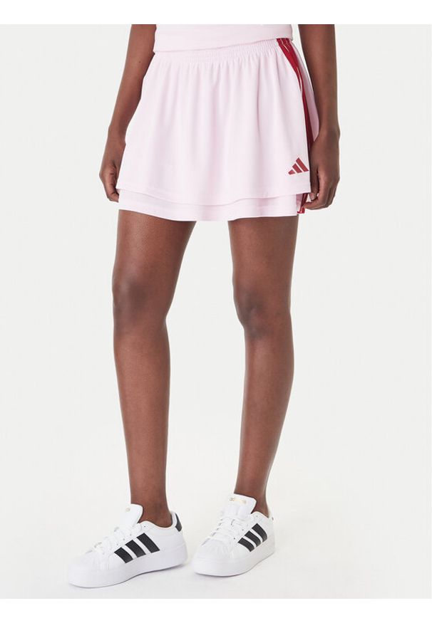 Adidas - adidas Spódnica mini House Of Tiro KB6099 Różowy Regular Fit. Kolor: różowy. Materiał: syntetyk