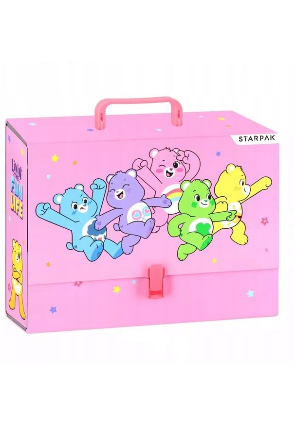 Starpak TECZKA Z RACZKA A4/90MM CARE BEARS STK PUD 1/8