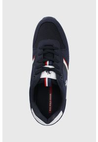 U.S. Polo Assn. sneakersy kolor granatowy. Nosek buta: okrągły. Zapięcie: sznurówki. Kolor: niebieski. Materiał: guma #4