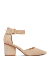 Czółenka DeeZee. Kolor: beżowy #1