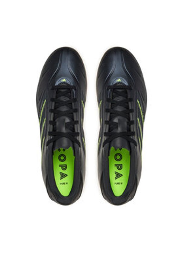 Adidas - adidas Buty do piłki nożnej Copa Pure 3 Club JR2897 Czarny. Kolor: czarny. Materiał: skóra