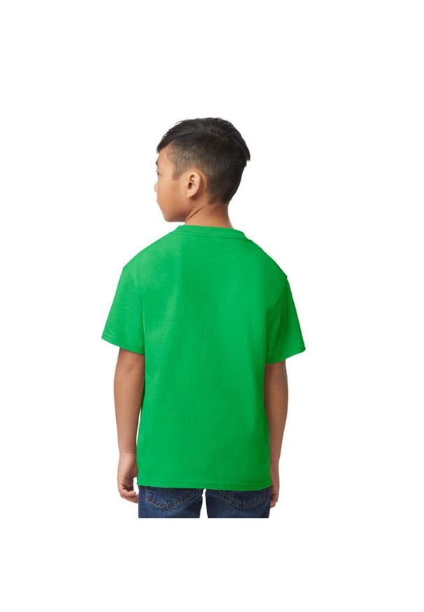 GILDAN - Koszulka Dziecięca Softstyle Midweight T-shirt. Kolor: zielony