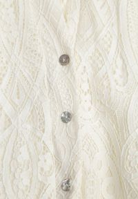 Renee - Beżowa Koronkowa Sukienka Boho Rozkloszowana z Paskiem w Talii Irinsea. Okazja: na co dzień. Kolor: beżowy. Materiał: koronka. Wzór: koronka. Typ sukienki: rozkloszowane, proste. Styl: boho #5