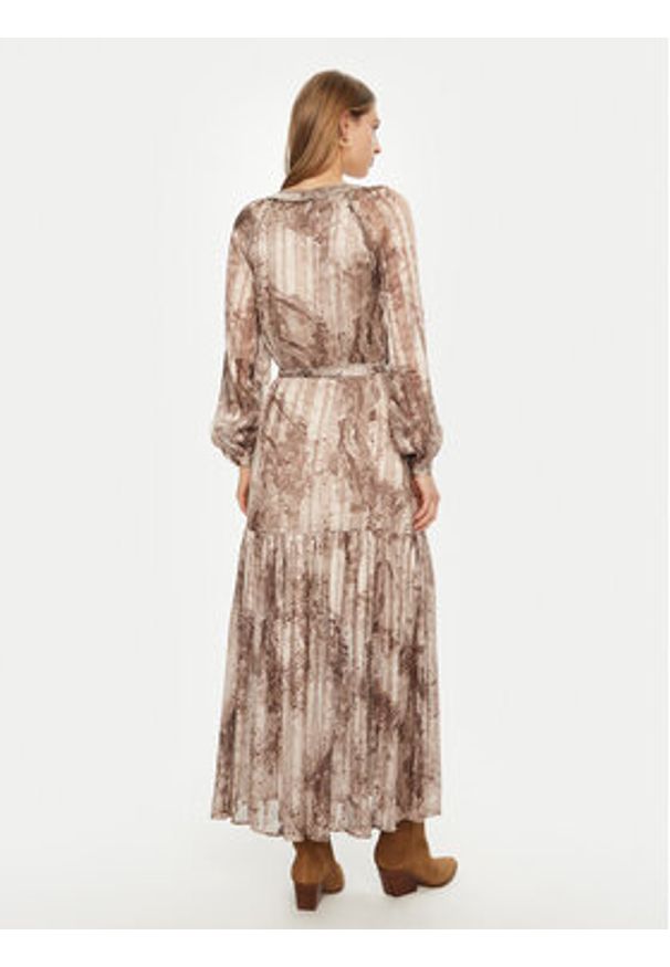 Guess Sukienka codzienna W5RK77 WGWV2 Niebieski Regular Fit. Okazja: na co dzień. Kolor: niebieski. Materiał: syntetyk. Typ sukienki: proste. Styl: casual
