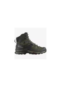 salomon - Buty trekkingowe męskie Salomon Quest 4D 4 Gtx. Wysokość cholewki: za kostkę. Zapięcie: sznurówki. Kolor: czarny. Materiał: materiał, syntetyk, tkanina. Szerokość cholewki: normalna