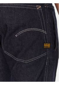 G-Star RAW - G-Star Raw Jeansy Contor 3D D27222-D316 Granatowy Slim Fit. Kolor: niebieski. Materiał: bawełna #4