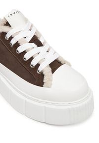 Inuikii Trampki Matilda Curly 1001.001.0381 Brązowy. Kolor: brązowy. Materiał: zamsz, skóra #3
