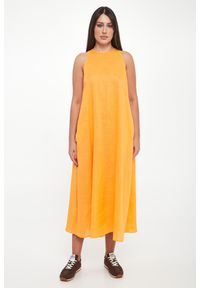 Ecoalf - Sukienka lniana Ukara ECOALF. Materiał: len #4