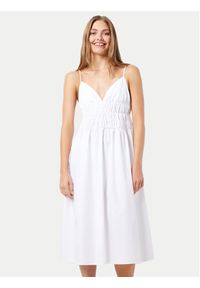 Noisy may - Noisy May Sukienka letnia Ingrid 27030964 Biały Regular Fit. Kolor: biały. Materiał: bawełna. Sezon: lato #6