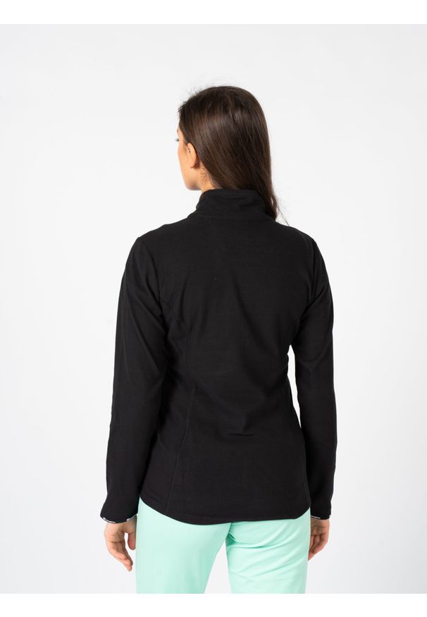 Champion Bluza | 112123 | Kobieta | Czarny. Okazja: na co dzień. Typ kołnierza: kołnierzyk stójkowy. Kolor: czarny. Materiał: poliester. Styl: casual, sportowy