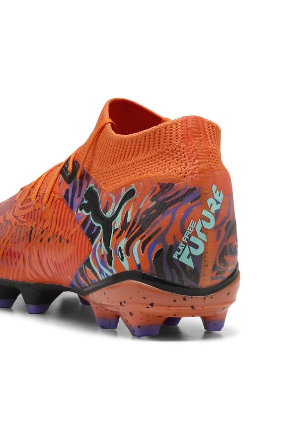 Puma - Buty piłkarskie unisex FUTURE 8 PRO CREATIVITY FG/AG PUMA. Kolor: fioletowy, pomarańczowy, wielokolorowy, żółty. Sport: piłka nożna