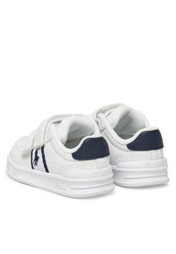Polo Ralph Lauren Sneakersy Heritage Court III RL02068112 Biały. Kolor: biały. Materiał: skóra