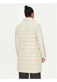 Tommy Jeans Płaszcz zimowy Essential DW0DW18864 Écru Slim Fit. Materiał: syntetyk. Sezon: zima #4