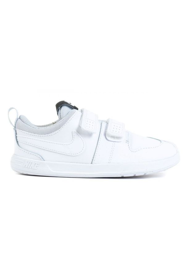 Buty Nike Pico 5 (TDV) Jr AR4162-100 białe. Okazja: na co dzień. Zapięcie: rzepy. Kolor: biały. Materiał: materiał, syntetyk, guma. Szerokość cholewki: normalna