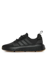 Adidas - adidas Sneakersy Swift Run Shoes Kids IG7292 Czarny. Kolor: czarny. Materiał: materiał. Sport: bieganie