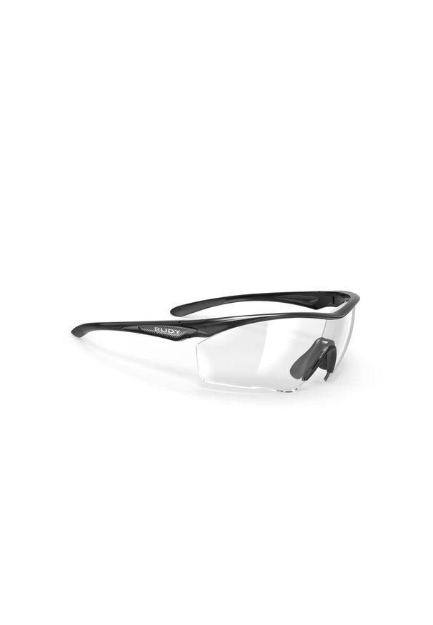 Okulary Rudy Project INTRON GUARD BLACK GLOSS - Transparent AF Z87+/EN166. Kolor: brązowy. Sport: turystyka piesza
