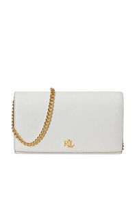 Lauren Ralph Lauren - LAUREN RALPH LAUREN Torebka 432P13473001 Biały. Kolor: biały. Materiał: skórzane #6