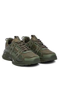 Guess Sneakersy FMFUNO ELE12 Zielony. Kolor: zielony. Materiał: materiał