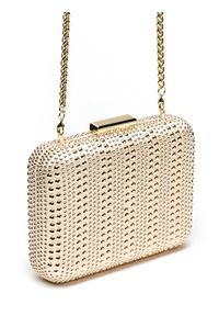 Kazar - Złota kopertówka damska. Kolor: złoty. Styl: wizytowy, klasyczny #5