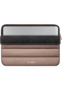 TECH-PROTECT - Etui Tech-Protect Fluffy Laptop 13-14 beżowy. Kolor: beżowy. Materiał: materiał. Styl: elegancki, casual