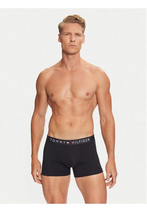 TOMMY HILFIGER - Tommy Hilfiger Komplet 3 par bokserek UM0UM03181 Kolorowy. Materiał: bawełna. Wzór: kolorowy