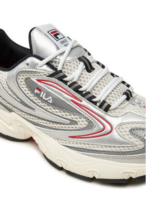 Fila Sneakersy Fila Actix Retro FFM0377.80017 Srebrny. Kolor: srebrny. Materiał: skóra