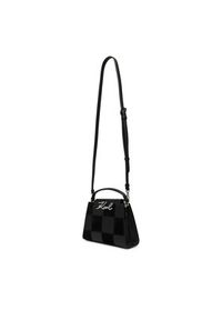Karl Lagerfeld - KARL LAGERFELD Torebka B3W30027 Czarny. Kolor: czarny. Materiał: skórzane, zamszowe #6