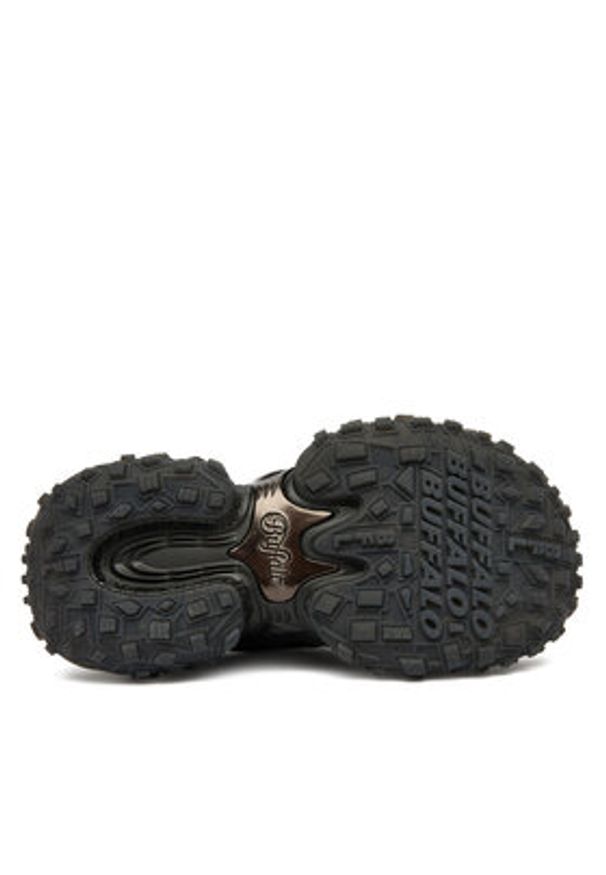 Buffalo Sneakersy Cerbo 1636521 Czarny. Kolor: czarny. Materiał: skóra