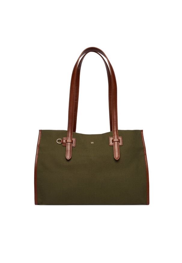 Weekend Max Mara Torebka 2615511064650 Khaki. Kolor: brązowy