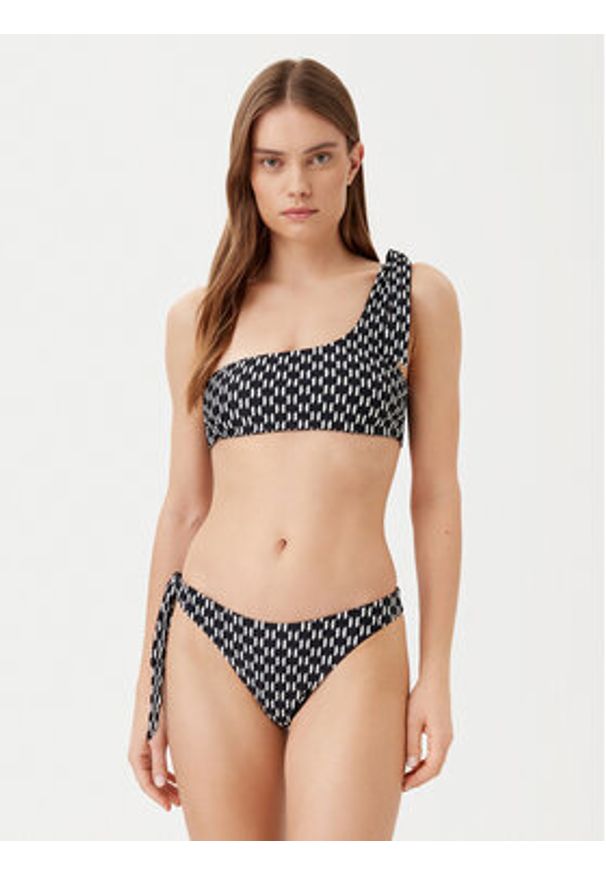 Karl Lagerfeld - KARL LAGERFELD Dół od bikini A1W46042 Czarny. Kolor: czarny. Materiał: syntetyk