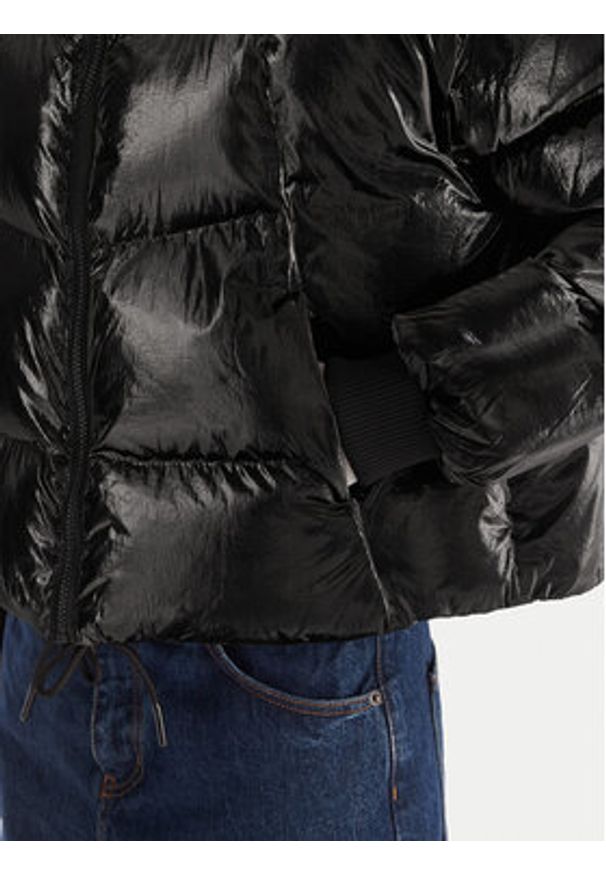 Hugo - HUGO Kurtka zimowa Fiorella 50546368 Czarny Regular Fit. Kolor: czarny. Materiał: syntetyk. Sezon: zima