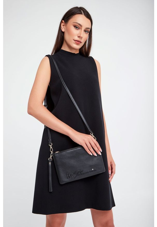 BeBlumarine - TOREBKA BE BLUMARINE. Wzór: aplikacja. Materiał: z tłoczeniem. Rodzaj torebki: na ramię