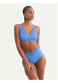Triumph Biustonosz bezfiszbinowy True Shape Sensation 10218244 Niebieski. Kolor: niebieski. Materiał: syntetyk #5