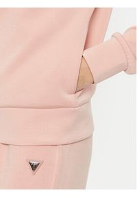 Guess Bluza V4YQ06 KCAY2 Różowy Regular Fit. Kolor: różowy. Materiał: syntetyk #5