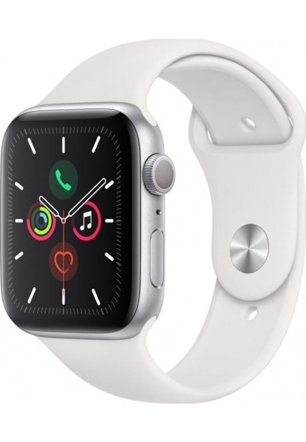 APPLE - Smartwatch Apple Watch 5 GPS+Cellular 40mm Silver Alu Biały (MWX12WB/A). Rodzaj zegarka: smartwatch. Kolor: biały