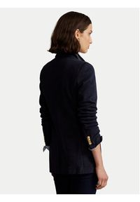 Polo Ralph Lauren Marynarka Blz 211795348002 Granatowy Slim Fit. Typ kołnierza: polo. Kolor: niebieski. Materiał: bawełna, wiskoza #4