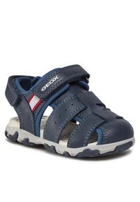 Geox Sandały B Sandal Flaffee Boy B4559B 08515 C4002 M Granatowy. Kolor: niebieski #5