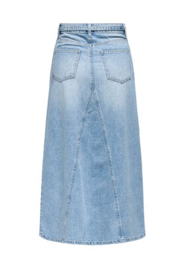 only - ONLY Spódnica jeansowa Sophia 15339020 Niebieski Regular Fit. Kolor: niebieski. Materiał: bawełna